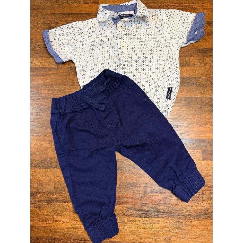 Ben Sherman baby boy outfit. Size 6/9 months. Little dapper dude.